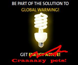 CFL Bulbs: Save The Planet, Make Your Pets Insane